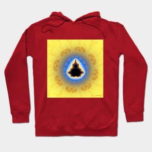 Yellow Fractal Hoodie